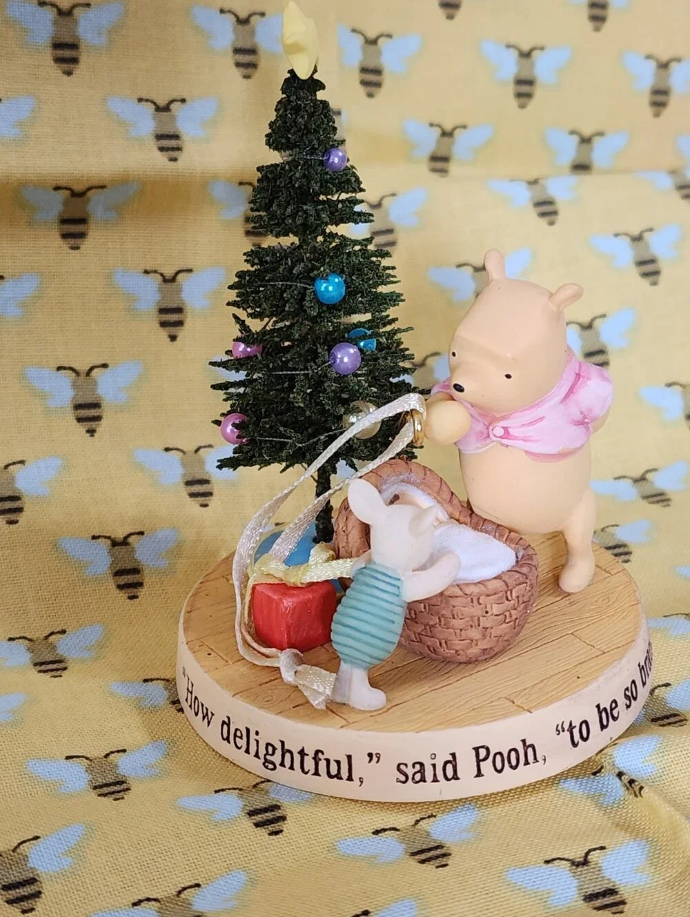 2007 Hallmark Keepsake Baby's 1st Christmas Ornament Winnie the Pooh Piglet NIB